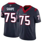 Men's Nike Houston Texans David Sharpe Navy Vapor F.U.S.E. Jersey - Limited