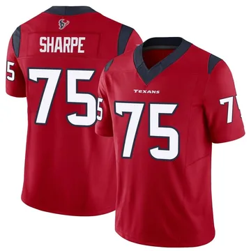 Men's Nike Houston Texans David Sharpe Red Vapor F.U.S.E. Jersey - Limited