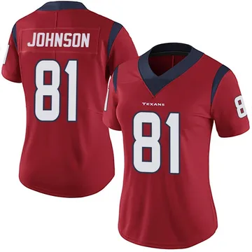 Cameron Johnston Men's Nike White Houston Texans Vapor Untouchable Custom Elite Jersey