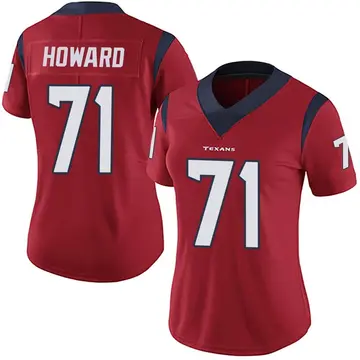 Houston Texans Tytus Howard Red Vapor Limited Jersey - Bluefink