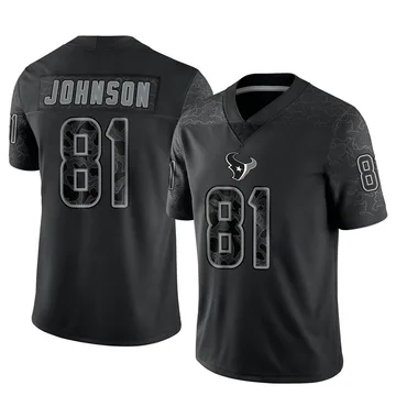 Youth Houston Texans Andre Johnson Nike Navy Blue Team Color Game Jersey