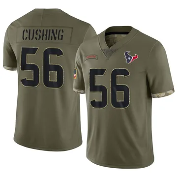 Brian Cushing Houston Texans Shirt Reebok Adult Large Red Short Sleeve #56