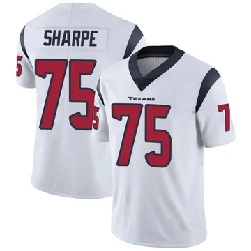 Youth Nike Houston Texans David Sharpe White Vapor Untouchable Jersey - Limited