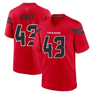 Youth Nike Houston Texans Neville Hewitt Red Alternate Jersey - Game