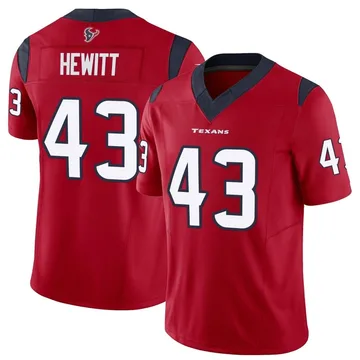 Youth Nike Houston Texans Neville Hewitt Red Vapor F.U.S.E. Jersey - Limited