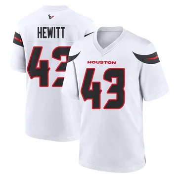 Youth Nike Houston Texans Neville Hewitt White Jersey - Game