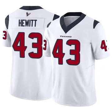 Youth Nike Houston Texans Neville Hewitt White Vapor F.U.S.E. Jersey - Limited