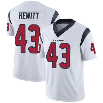 Youth Nike Houston Texans Neville Hewitt White Vapor Untouchable Jersey - Limited