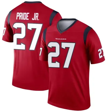 Youth Nike Houston Texans Troy Pride Jr. Red Jersey - Legend