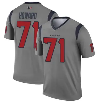 Houston Texans Tytus Howard Red Vapor Limited Jersey - Bluefink