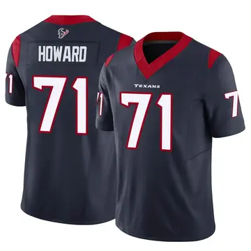 Houston Texans Tytus Howard Red Vapor Limited Jersey - Bluefink