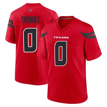 Youth Nike Houston Texans Zach Thomas Red Alternate Jersey - Game