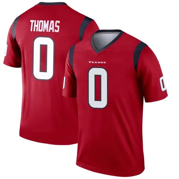 Youth Nike Houston Texans Zach Thomas Red Jersey - Legend