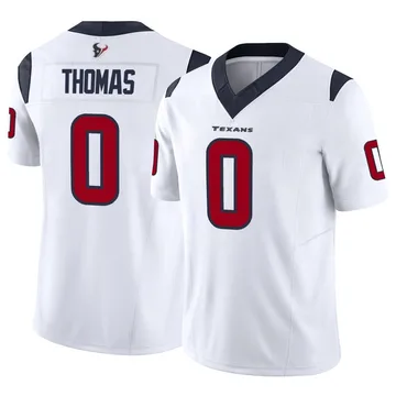 Youth Nike Houston Texans Zach Thomas White Vapor F.U.S.E. Jersey - Limited