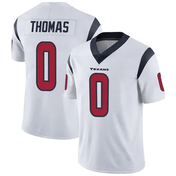 Youth Nike Houston Texans Zach Thomas White Vapor Untouchable Jersey - Limited